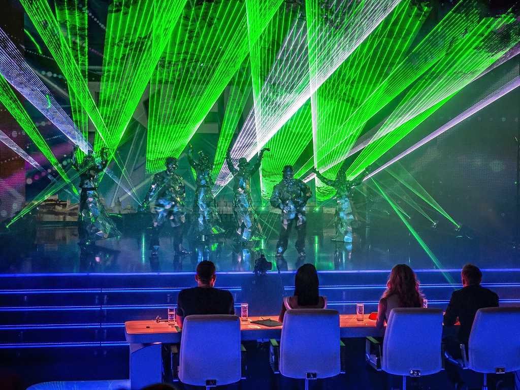 Kvant Laser bei der Talent Show